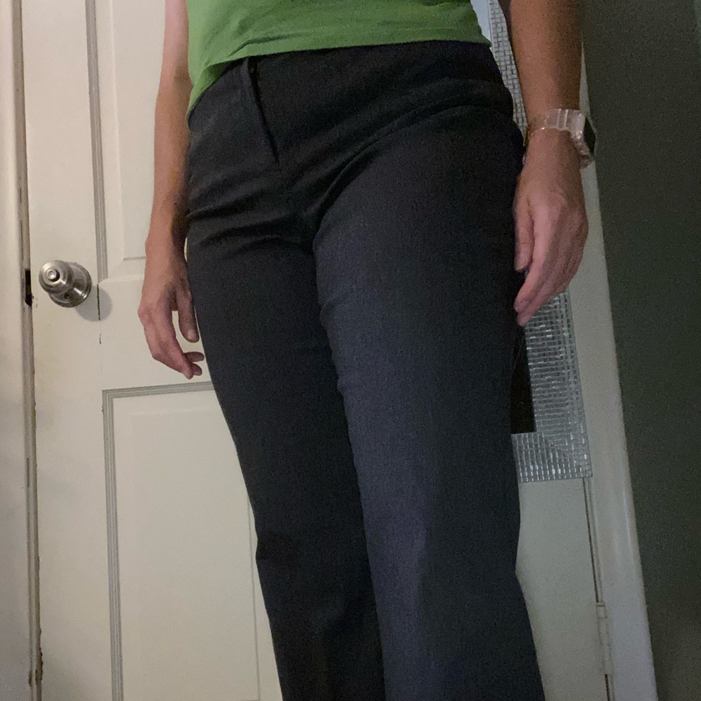 Grey work slacks
